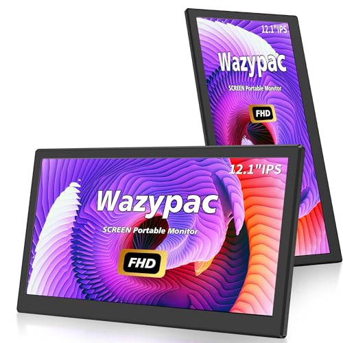 Amazon.co.jp: Wazypac ポータブルモニター ノートパソコン用